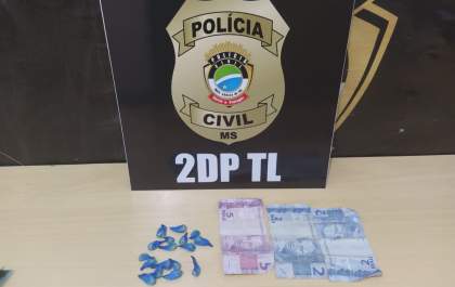 2ª Delegacia de Polícia Civil fecha ponto de drogas e prende traficante em Três Lagoas