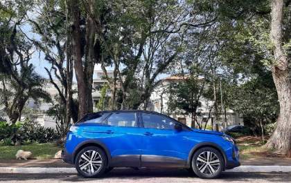Na passarela, o Peugeot 3008