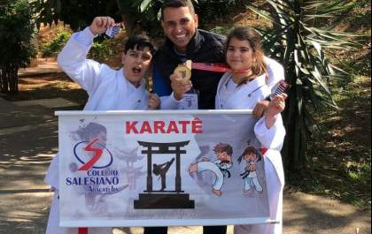 Estudante de 10 anos de Araçatuba é campeã no Paulista de Karatê