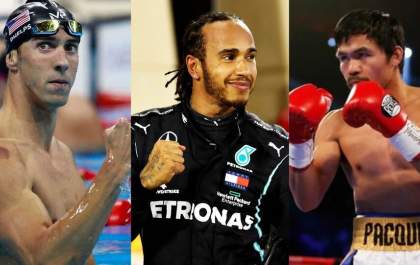 Os desportistas mais vitoriosos de todos os tempos