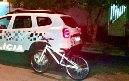 Ajudante geral é preso por furto de bicicleta