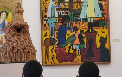 Jovens da Fundação Casa de Araçatuba visitam o Museu do Sol em Penápolis