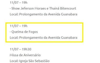 Prefeitura anuncia Queima de Fogos, mesmo sendo proibido por lei