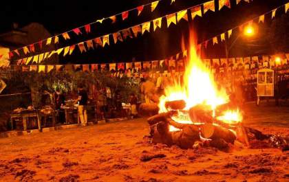 Saúde alerta para acidentes que causam queimaduras em festas juninas