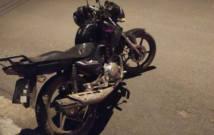 PM localiza em Andradina, moto furtada em Três Lagoas