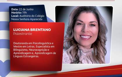 Colégio oferece encontro gratuito para famílias com especialista bilíngue