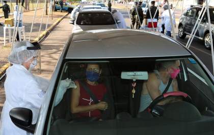 Sábado (25) tem DRIVE-THRU de vacinação contra Influenza (gripe) em Três Lagoas