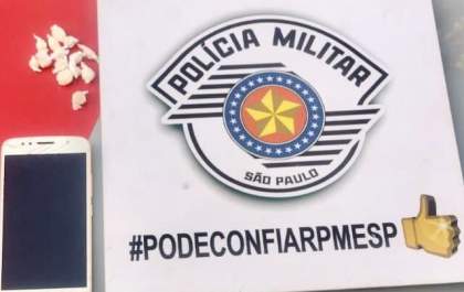 Adolescente de 15 anos é preso por tráfico de drogas