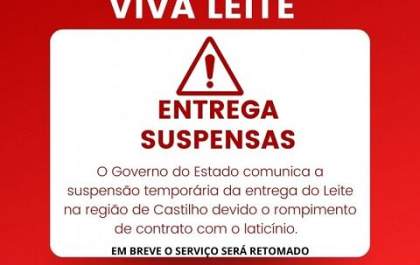 Laticínio do Viva Leite rompe contrato com Estado e prejudica toda região