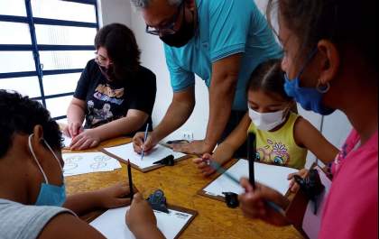 Curso de desenho para crianças e adolescentes&nbsp;&nbsp;