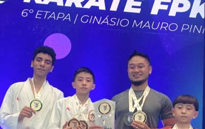Atletas de caratê de Araçatuba conquistam seis medalhas de ouro em etapa do Paulista