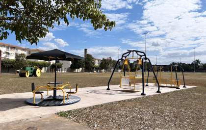 Parque do Povo de Birigui recebe playground adaptado para pessoas com deficiência
