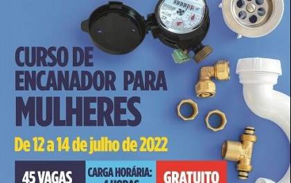 Curso de encanador para mulheres da GS Inima Samar começa nesta terça
