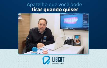 Dentista da Libert Odontologia Digital aborda os benefícios do aparelho Invisalign