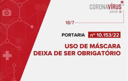 Uso de máscaras deixa de ser obrigatório nas dependências do Tribunal de Justiça
