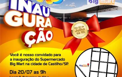 Big MART inaugura 22ª loja em Castilho SP