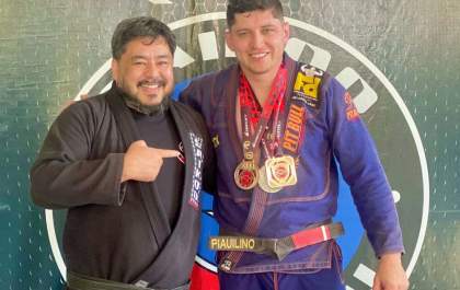 Araçatubense conquista 3 medalhas em competição de jiu-jítsu