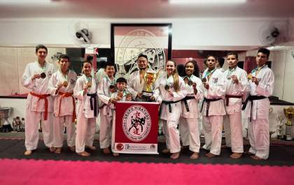 Equipe de caratê de Araçatuba é vice-campeã no Campeonato Brasileiro