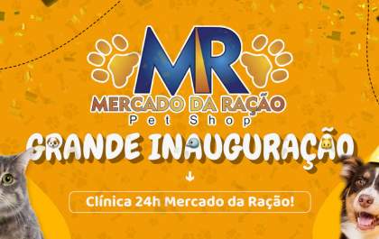 Mercado da Ração inaugura clínica veterinária 24 horas