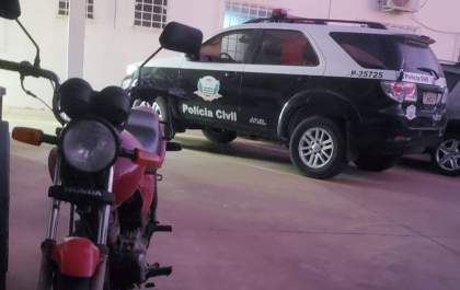 Polícia Civil de Birigui recupera moto furtada de entregador