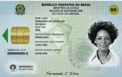 Nova Carteira de Identidade Nacional começa a ser emitida hoje