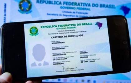Nova carteira de identidade começa a ser emitida só com o CPF