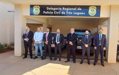 Novos delegados vão reforçar efetivo em Três Lagoas e região