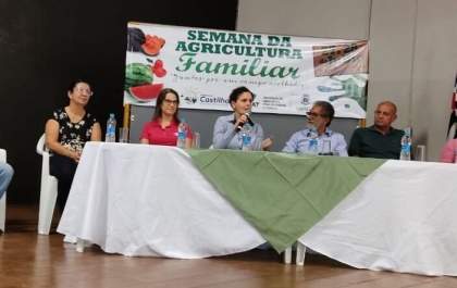 Castilho inicia Semana da Agricultura Familiar com ciclo de palestras