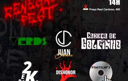 Sem 'Pérola Rock', músicos se reúnem e realizam 'Renegados Fest' em Birigui