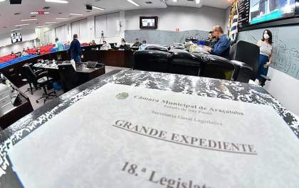 Primeira sessão da Câmara após recesso tem seis itens