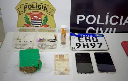 Polícia Civil de Birigui prende 3 acusados de tráfico de drogas durante operação