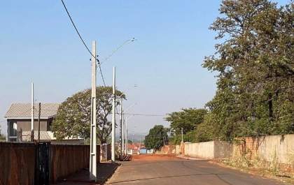 Ruas Elisbão dos Santos e Marte ganham iluminação nesta quarta-feira