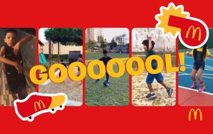 McDonald's convoca crianças a participarem da campanha da marca para a Copa do Mundo da FIFA