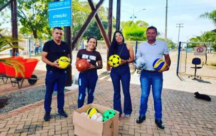 Balneário Municipal terá materiais esportivos para uso dos frequentadores e turistas
