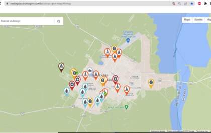 Três Lagoas implementa mapa interativo de obras, saiba como funciona
