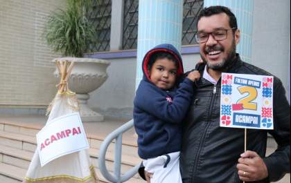 Colégio promove o 'I AcamPai' em homenagem aos pais