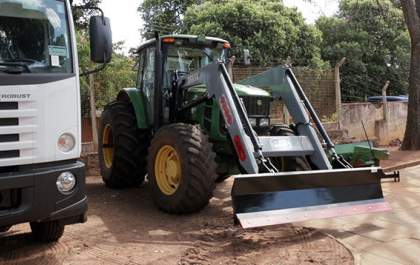 Prefeitura R$ 378 mil em implementos para o programa Patrulha Agrícola