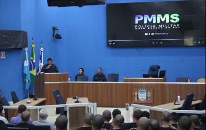 Aula inaugural do 6º Curso de Aperfeiçoamento em Força Tática