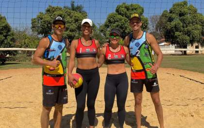 Vôlei de praia araçatubense é campeão dos Jogos Regionais