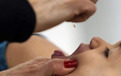 Vacinação é a única forma de proteção contra a poliomelite