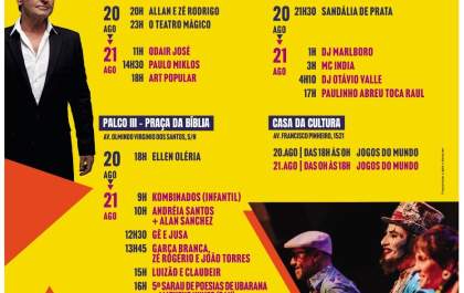 Ubarana recebe Virada SP com Paulo Miklos e Art Popular no final de semana