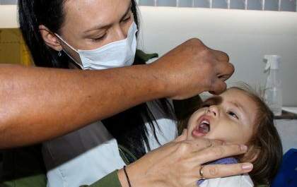Mais de 850 pessoas foram imunizadas no Dia D da Campanha contra Pólio e Multivacinação