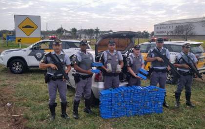 Paraguaio é preso pelo TOR com mais de 300 tijolos de maconha