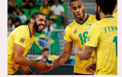 Brasil supera Japão e se classifica às oitavas do Mundial de Vôlei