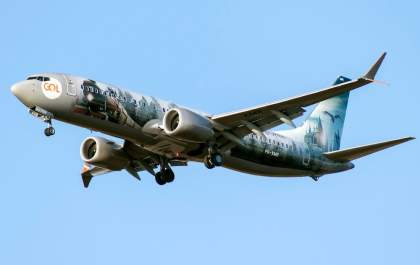 Gol divulga imagens da aeronave inspirada em Harry Potter