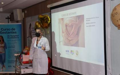 Hospital Auxiliadora realiza Curso de Gestantes