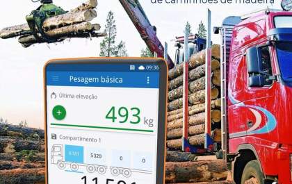 Balança One Timber, a Nº1 em precisão e assertividade no carregamento florestal