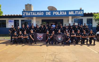 Policiais concluem VI Curso de Aperfeiçoamento em Força Tática