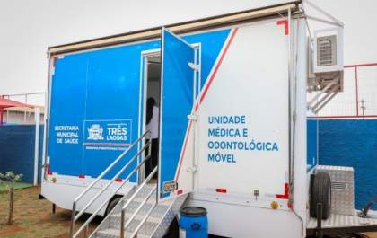 Trailer Odontológico inicia atendimento das crianças do CEI Novo Alvorada
