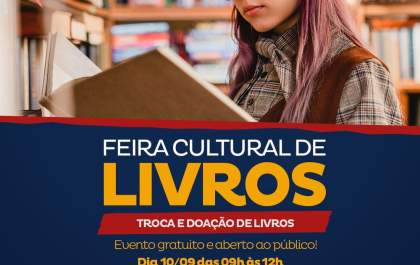 Colégio Nossa Senhora Aparecida realiza Feira Cultural de Livros neste sábado